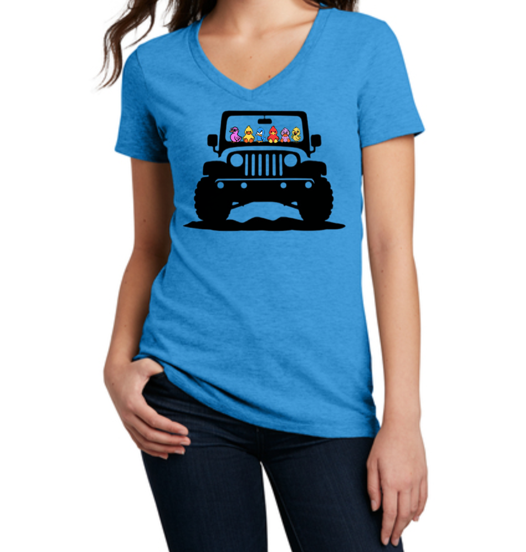 Fun Women’s Tank – Rubber Duck Road Trip Tee