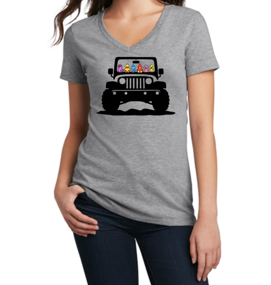Fun Women’s Tank – Rubber Duck Road Trip Tee