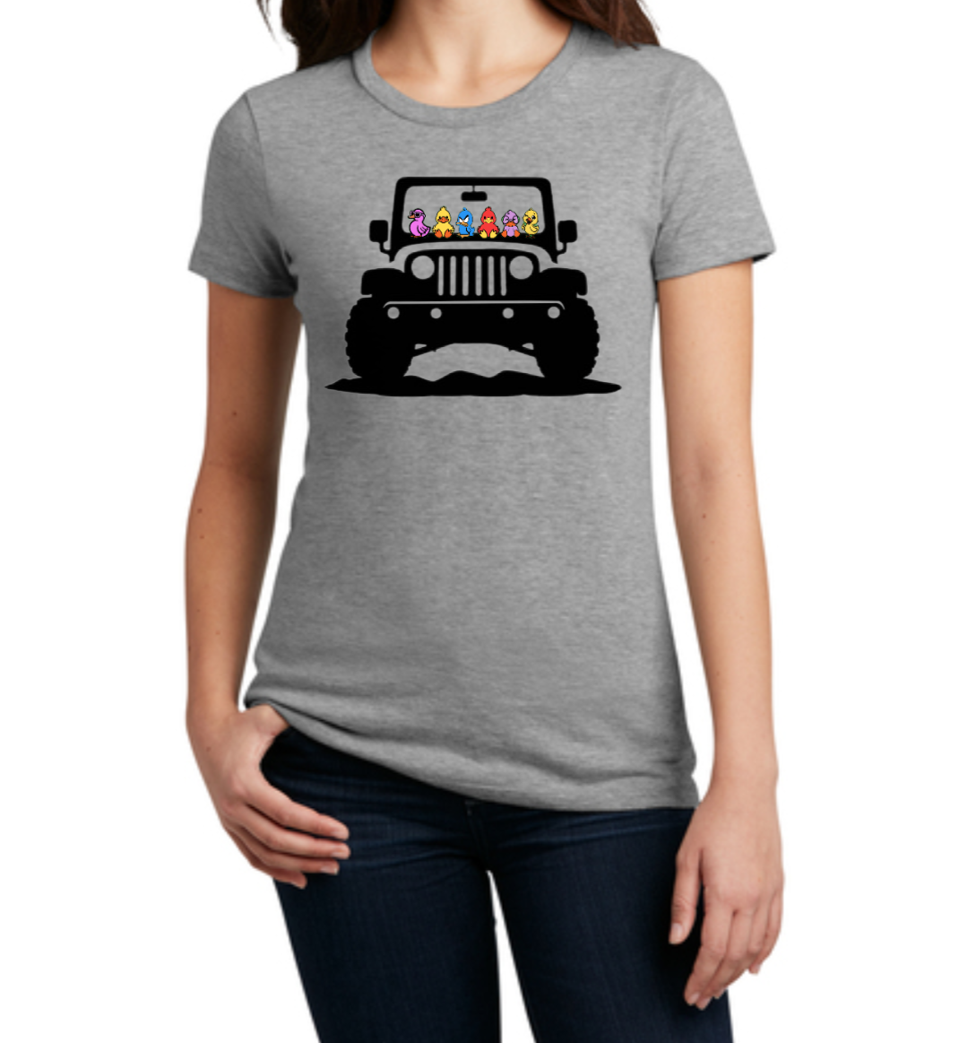 Fun Women’s Tank – Rubber Duck Road Trip Tee