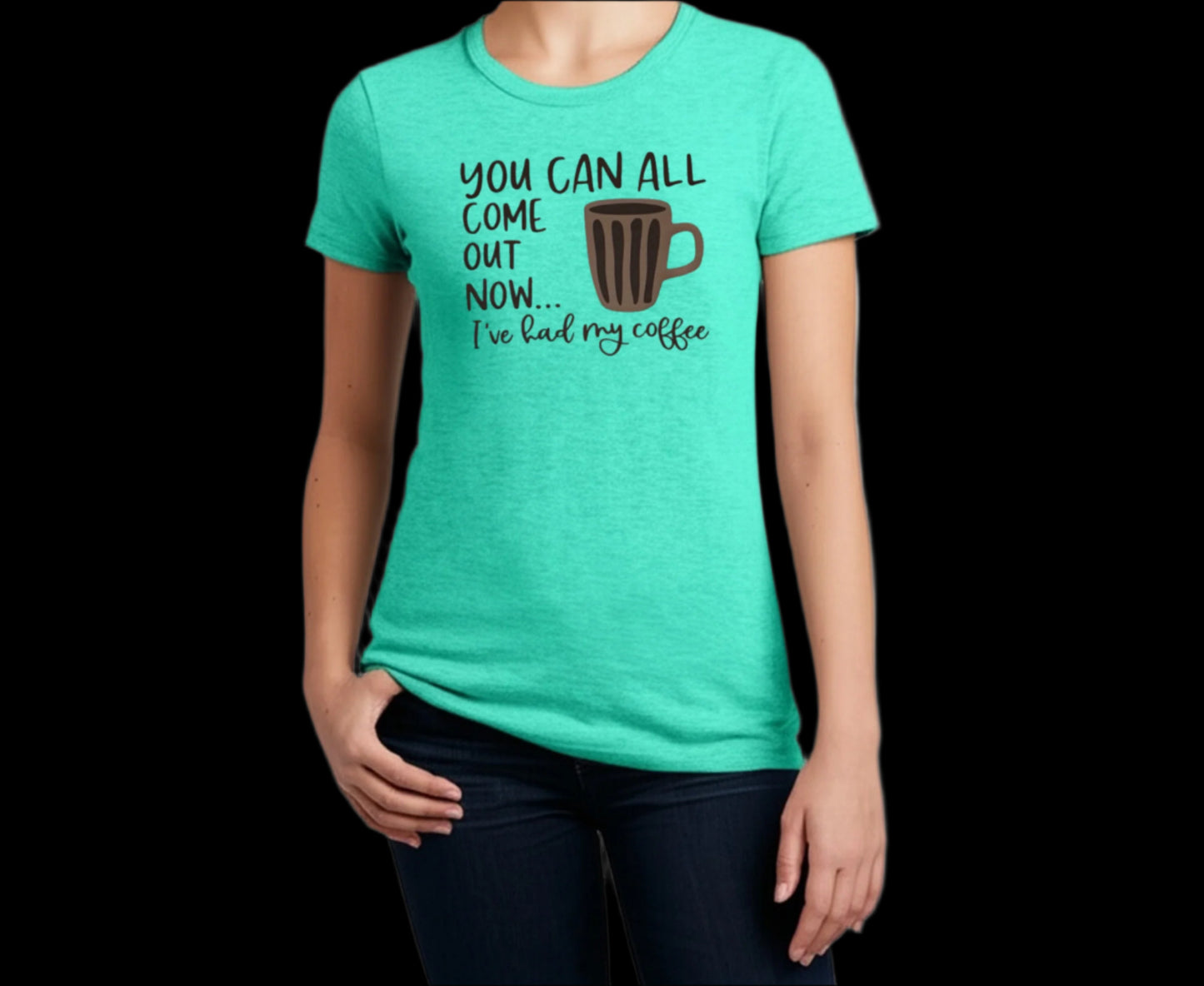 Morning Mood Tee – Women's Coffee Lover Shirt