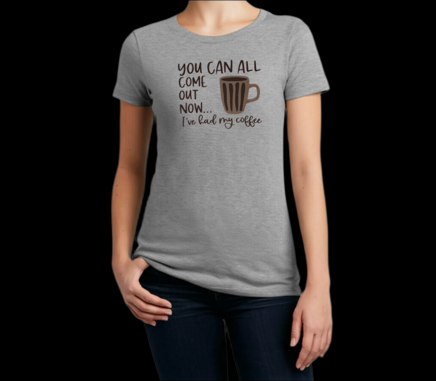 Morning Mood Tee – Women's Coffee Lover Shirt