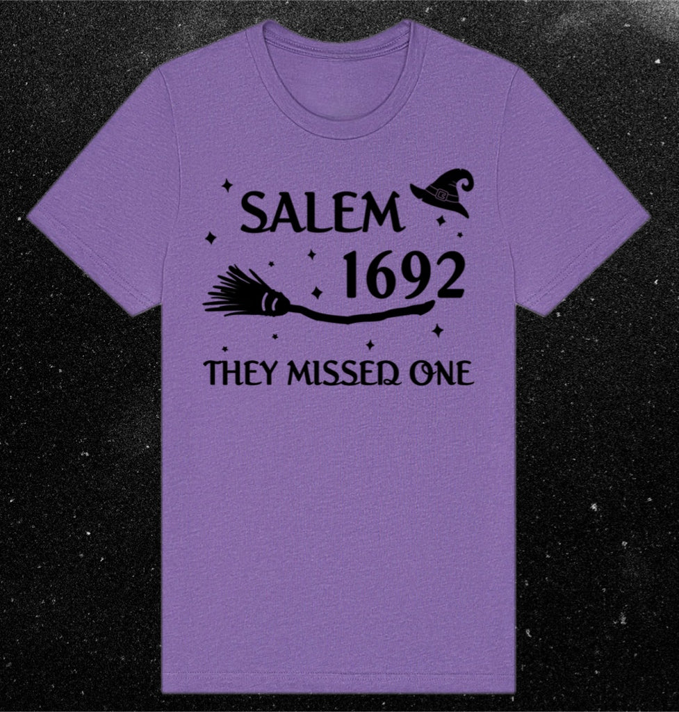 Salem 1692 Witch Tee – Funny Women’s Halloween Shirt