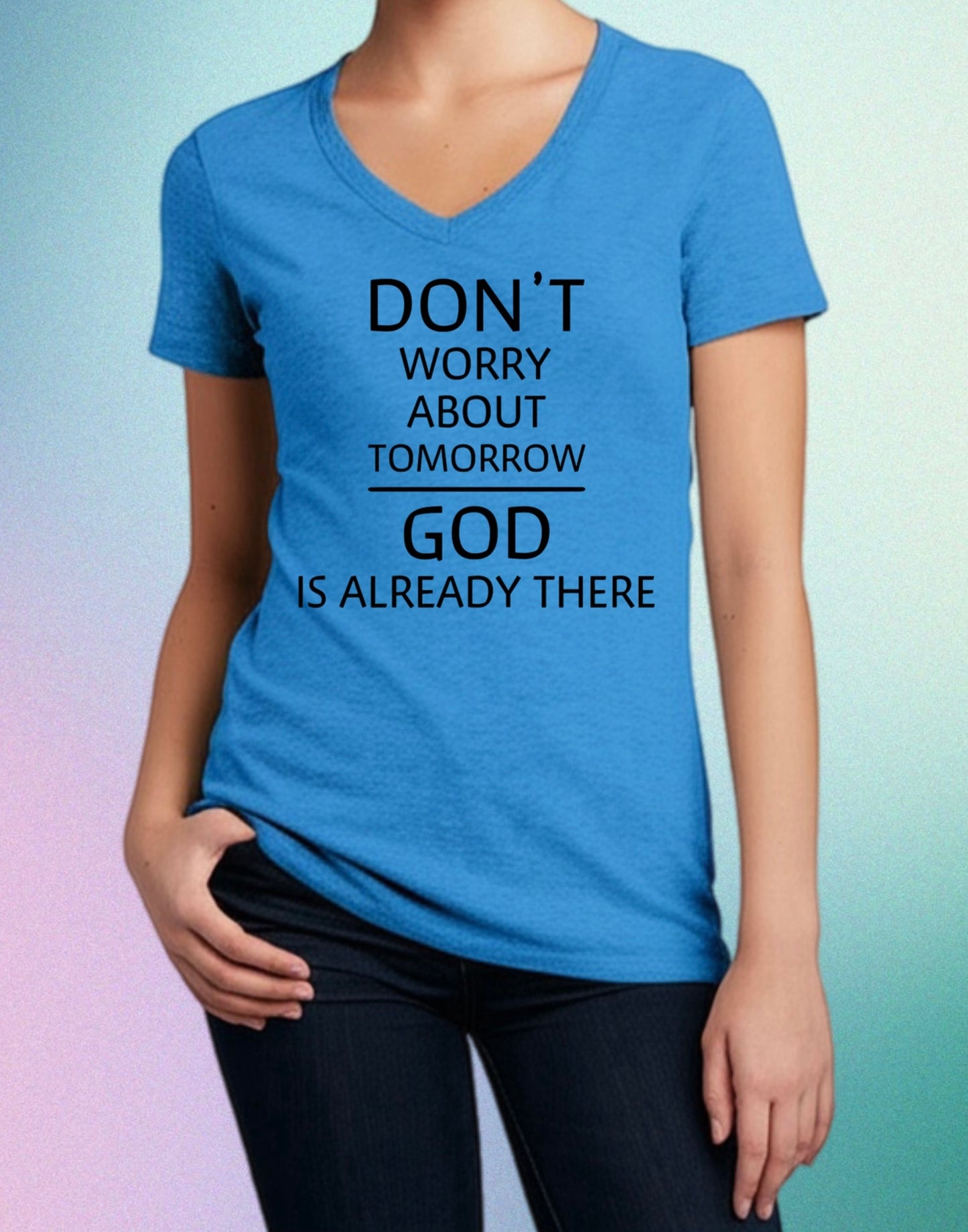 Faith Over Fear Tee – Christian Encouragement
