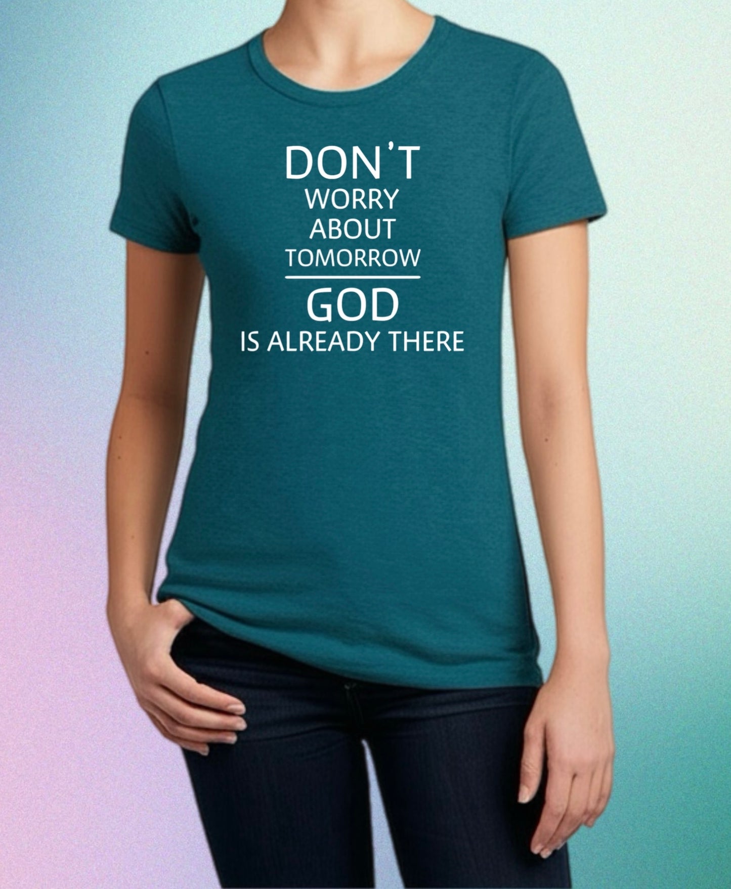 Faith Over Fear Tee – Christian Encouragement