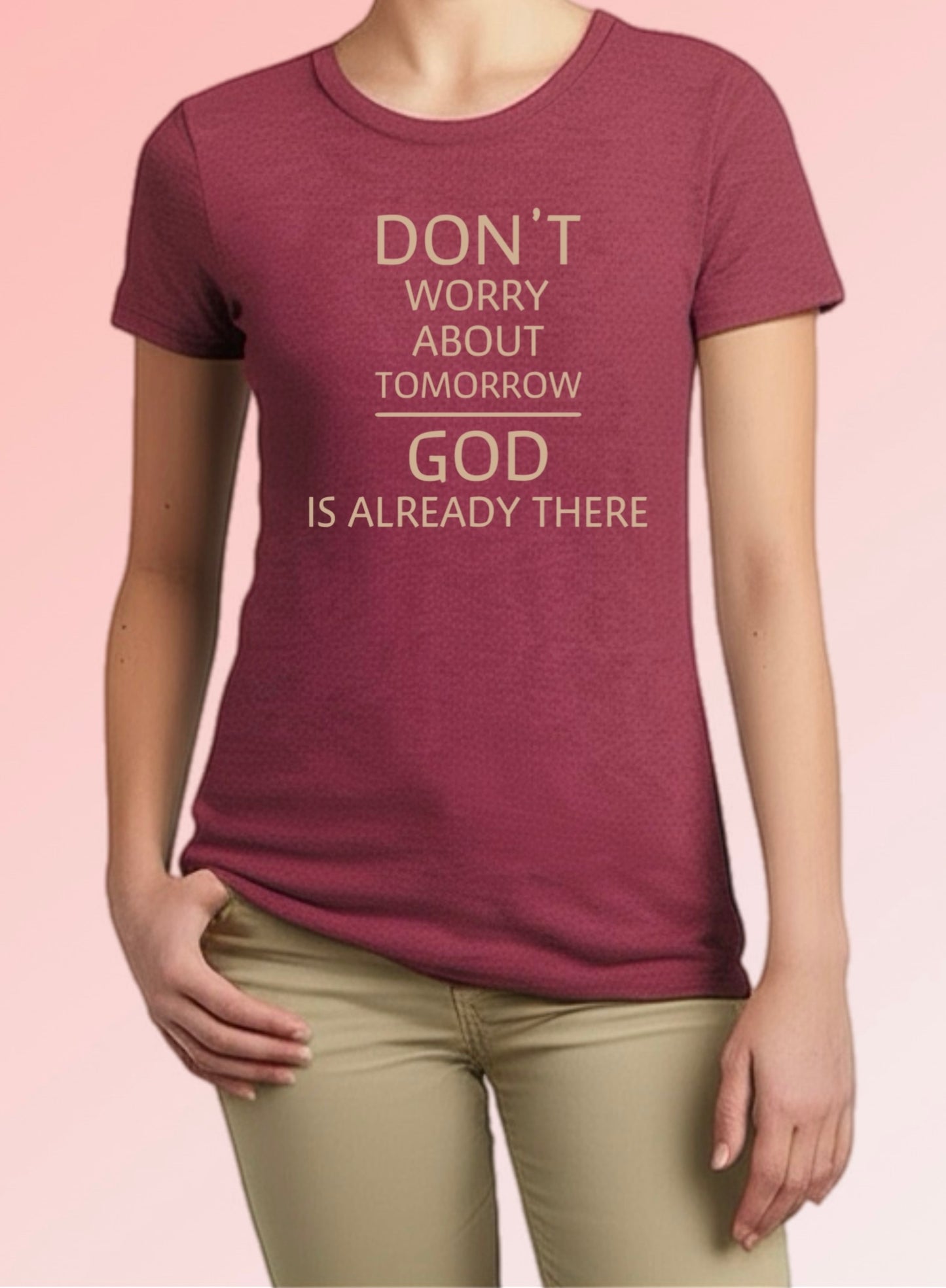 Faith Over Fear Tee – Christian Encouragement