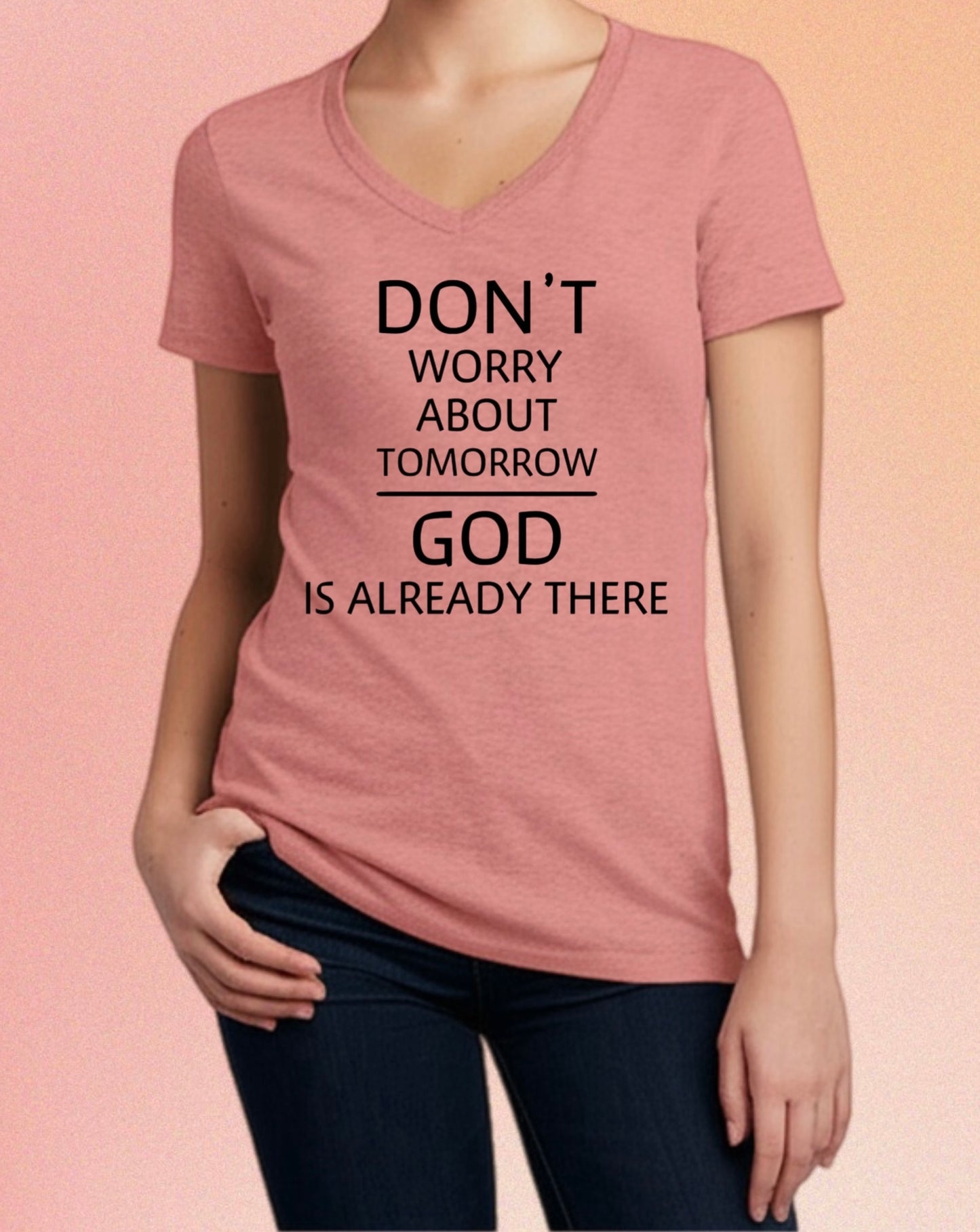 Faith Over Fear Tee – Christian Encouragement