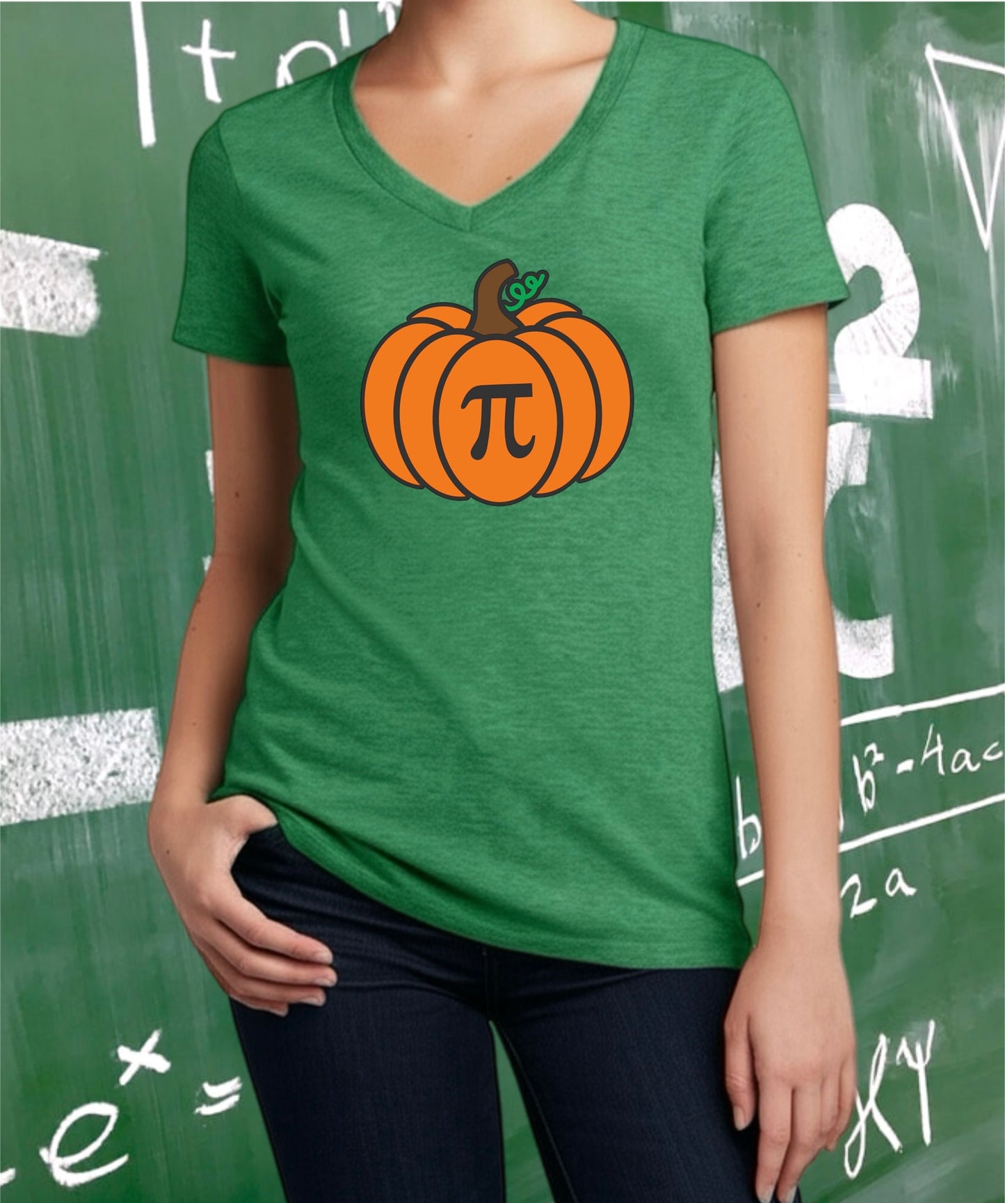 Halloween Math Tee – Pumpkin Pi Shirt