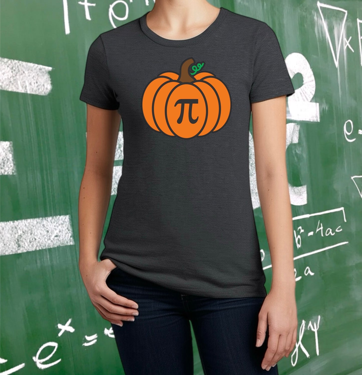 Halloween Math Tee – Pumpkin Pi Shirt