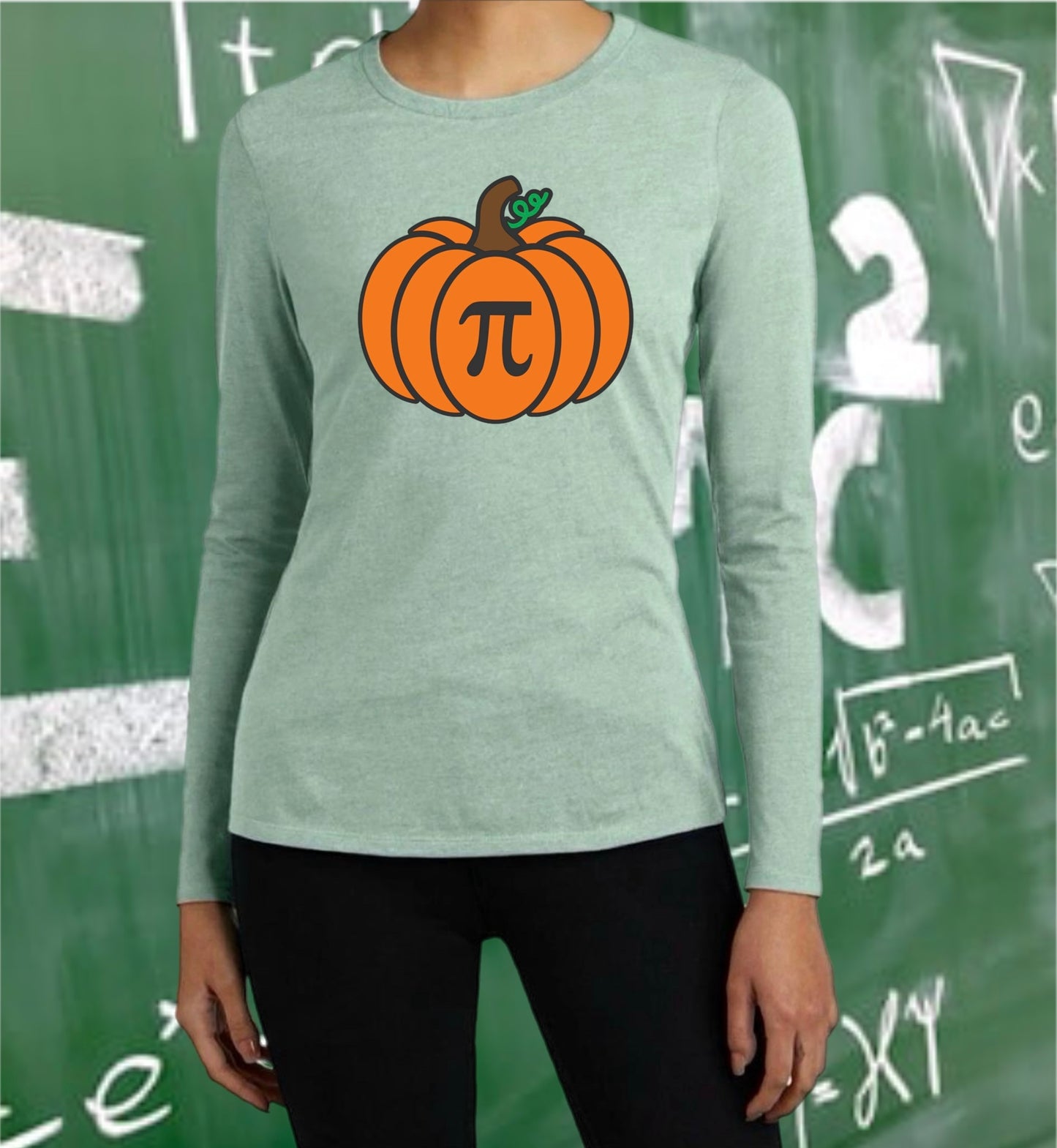 Halloween Math Tee – Pumpkin Pi Shirt