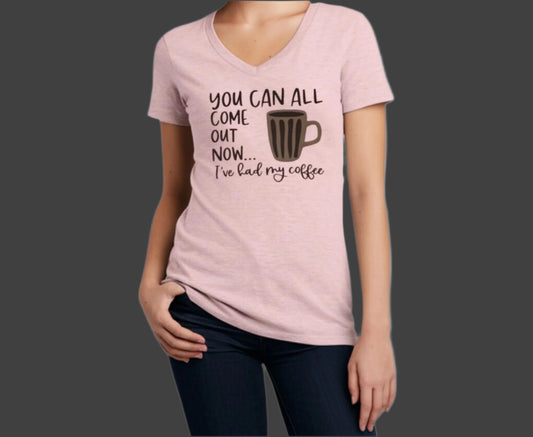 Morning Mood Tee – Women's Coffee Lover Shirt
