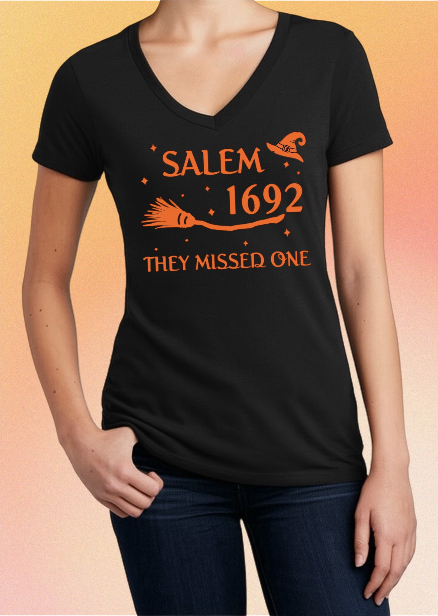Salem 1692 Witch Tee – Funny Women’s Halloween Shirt