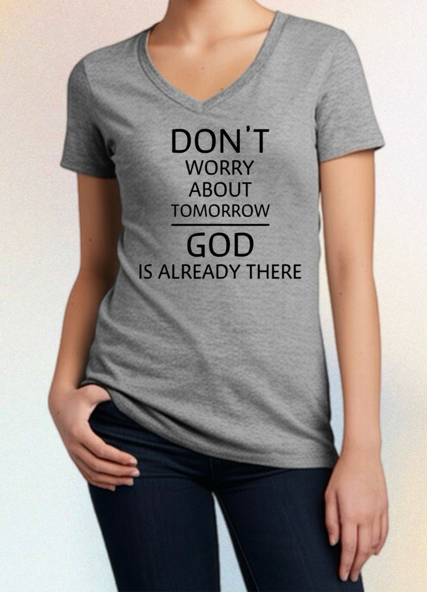 Faith Over Fear Tee – Christian Encouragement