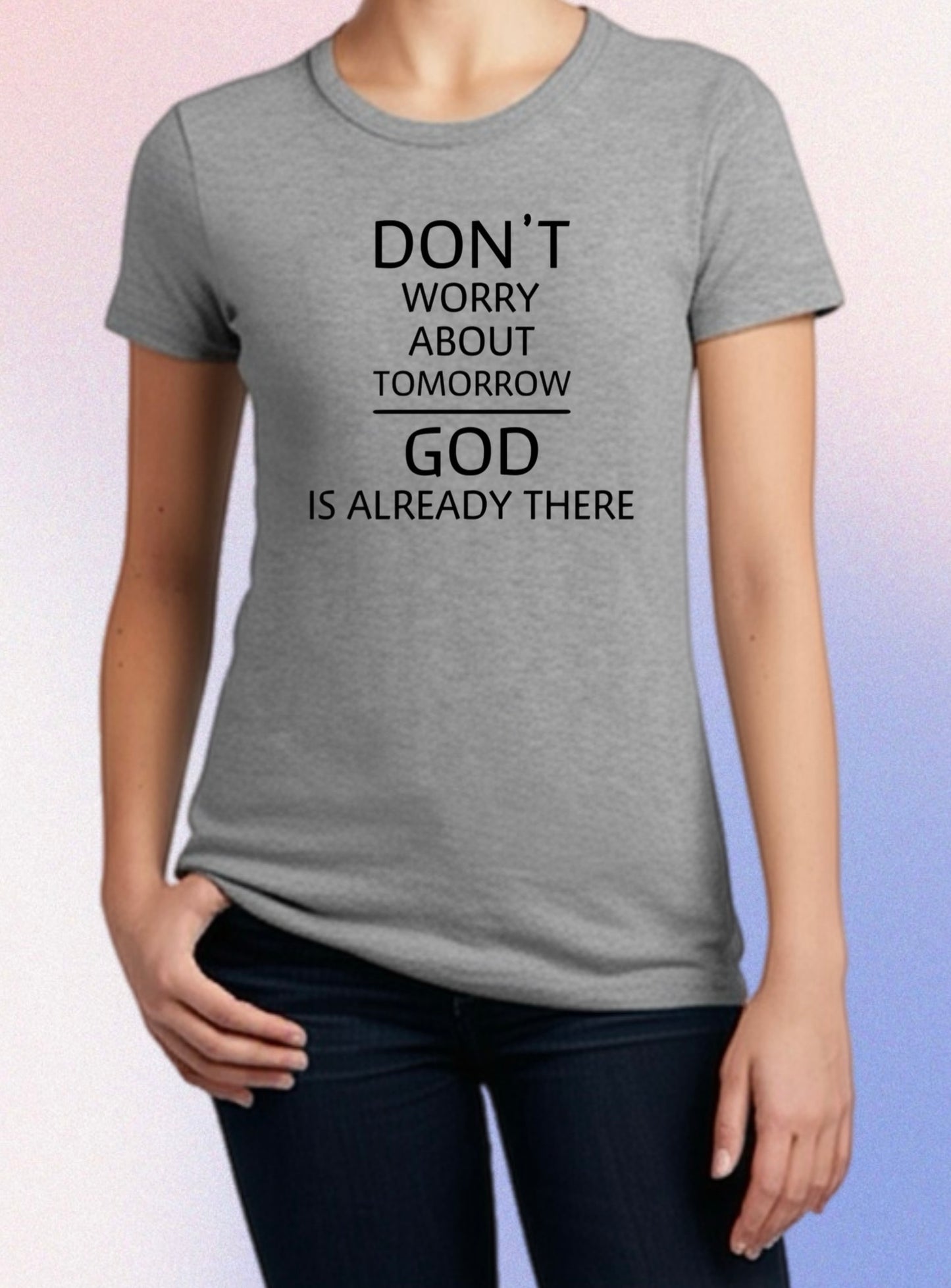 Faith Over Fear Tee – Christian Encouragement