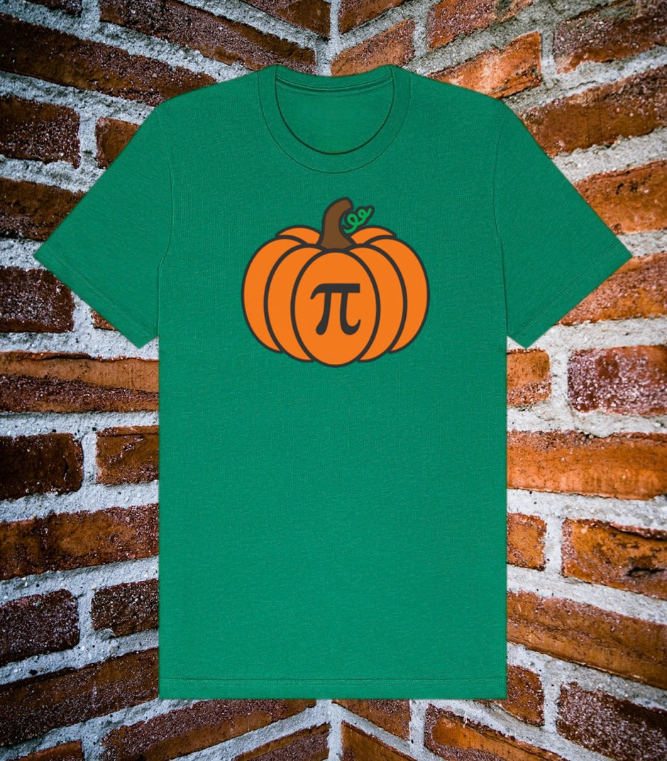 Halloween Math Tee – Pumpkin Pi Shirt